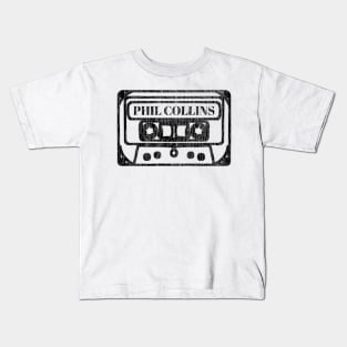 Phil Collins cassette Kids T-Shirt